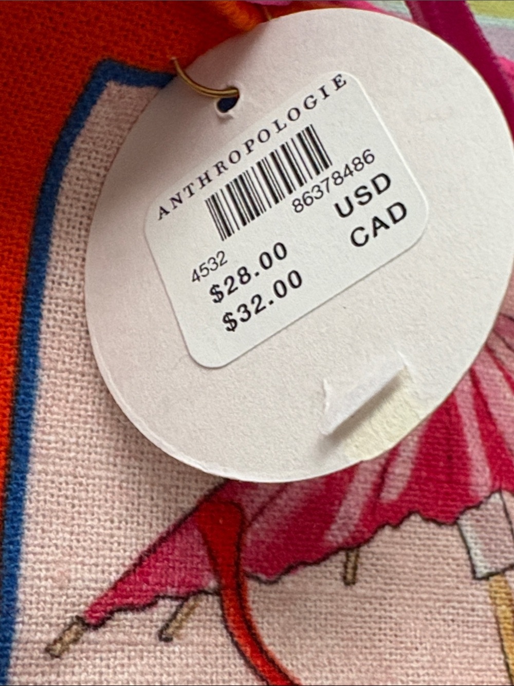 Anthropologie Saluti SET OF4 New Bar Cocktail Napkins - Picture 7 of 7